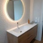 Classic Round Bathroom LED Mirror photo review
