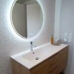 Classic Round Bathroom LED Mirror photo review