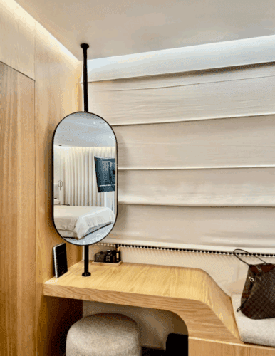 Hanging Oval Bathroom LED Mirror photo review
