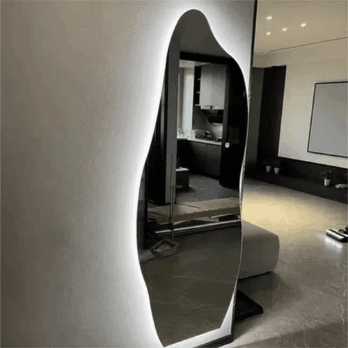 Irregular Full Length Mirror Light photo review