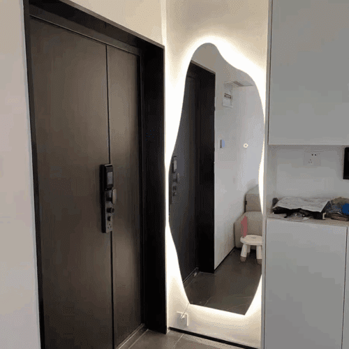Irregular Full Length Mirror Light photo review