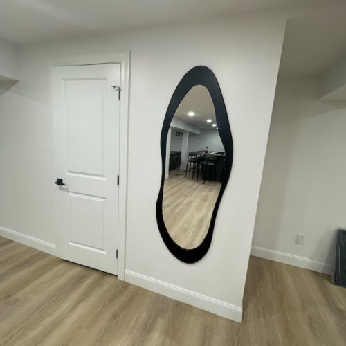 Mi-Mirror Luxury Irregular Design Floor Mirror photo review
