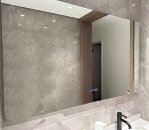 Mi-Mirror Curved Edges Clear Bathroom Mirror photo review