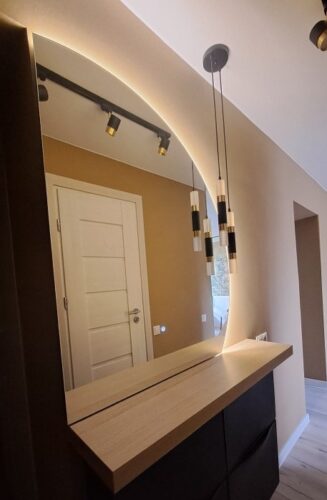 Mi-Mirror Smart LED Bathroom Vanity 4/6 Moon Mirror photo review