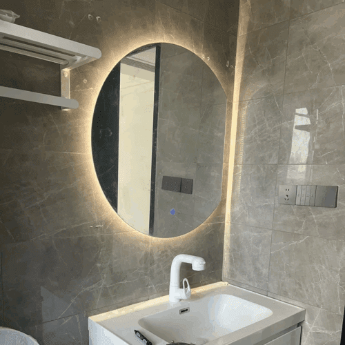 Decorative Round LED 4/6 Moon Mirror photo review