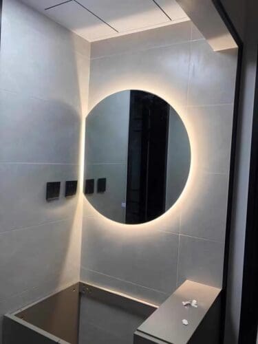 Decorative Round LED 4/6 Moon Mirror photo review