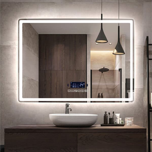 Mi-Mirror Rectangle Smart Bathroom Mirror | mi-mirror