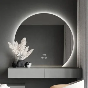Multifunctional Organic Backlit 5/6 Moon Mirror