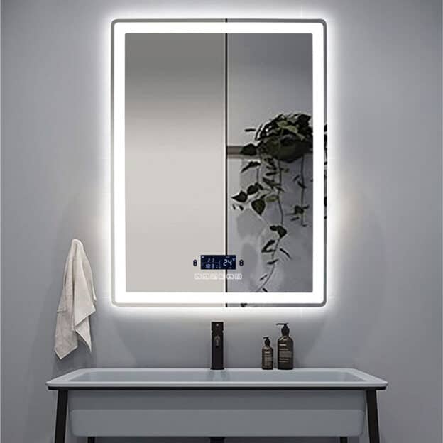 Mi-Mirror Rectangle Smart Bathroom Mirror | mi-mirror