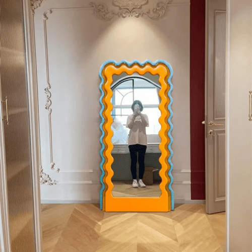 Irregular Design Floor Mirror photo review