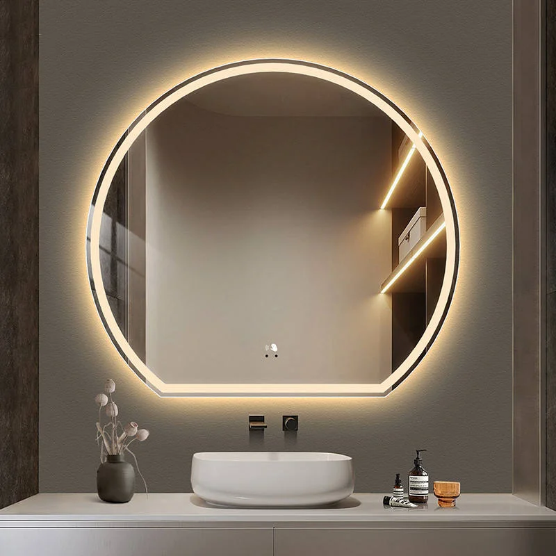 Chic Semi Circle Smart LED 5/6 Moon Mirror
