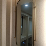 Mi-Mirror Double Sided Framed Oval Bathroom Mirror photo review