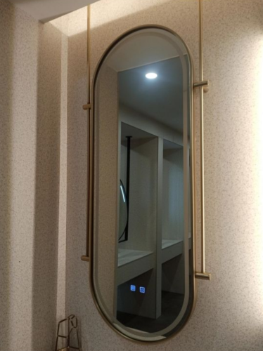 Mi-Mirror Double Sided Framed Oval Bathroom Mirror photo review