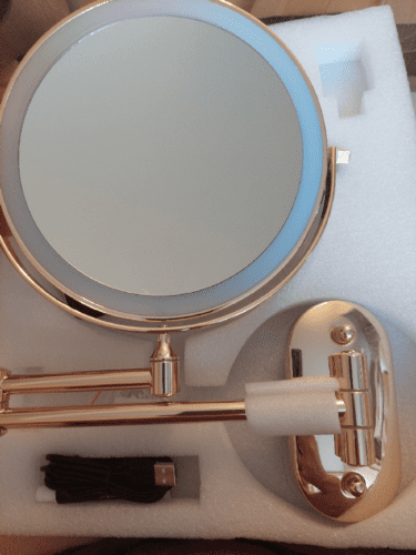 Magnifying Round Makeup Mirror photo review