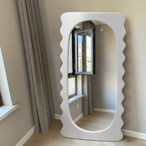 Irregular Cosmetic Floor Mirror photo review