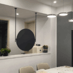 Backlit Round Hanging Mirror photo review