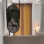 Oval Backlit Bespoke Hanging Mirror photo review