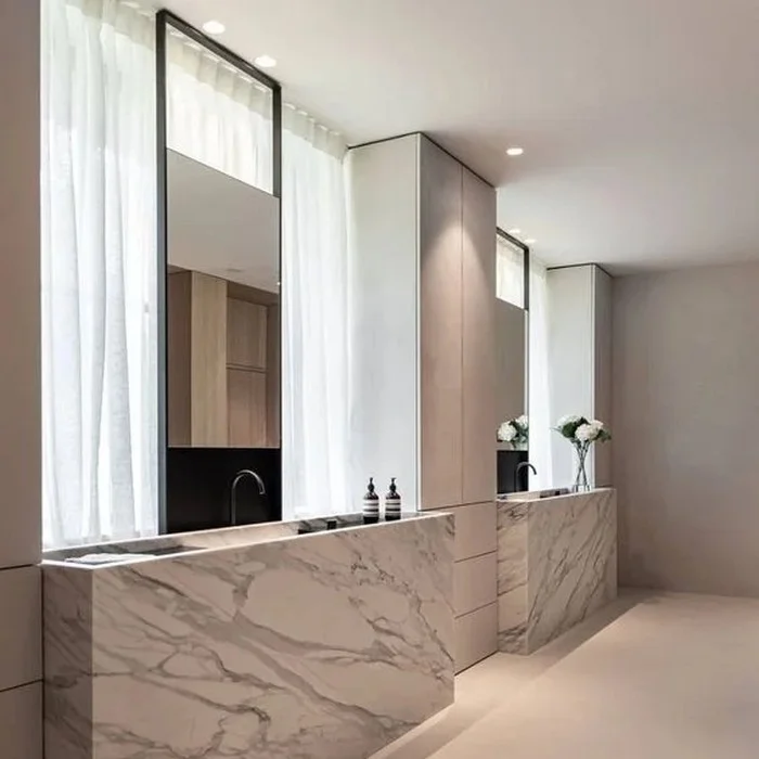 Top-Rated Rectangle Design Ceiling Hanging Mirror