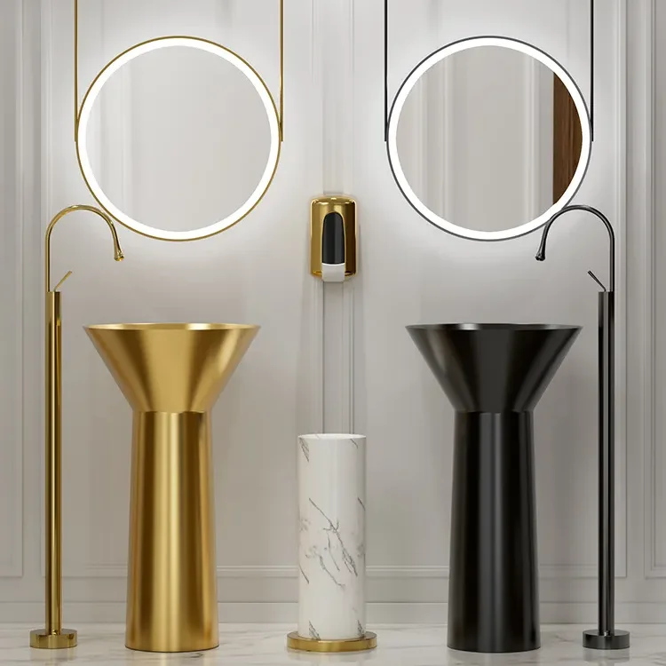 Elegant Finish Double Sided Round LED Mirror