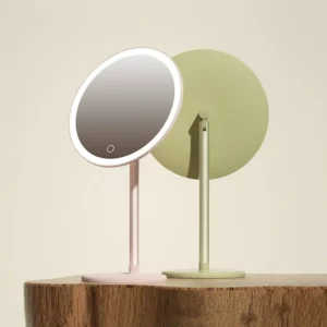 Mi-Mirror Adjustable LED Round Table Mirror