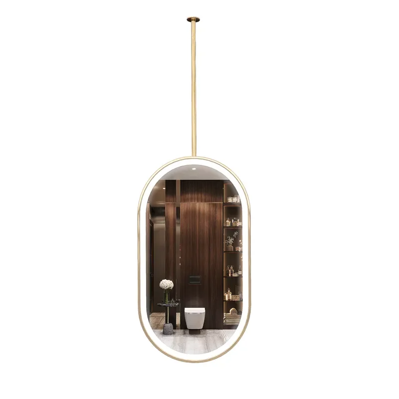 Superior Quality Oval Hanging Bathroom Mirror