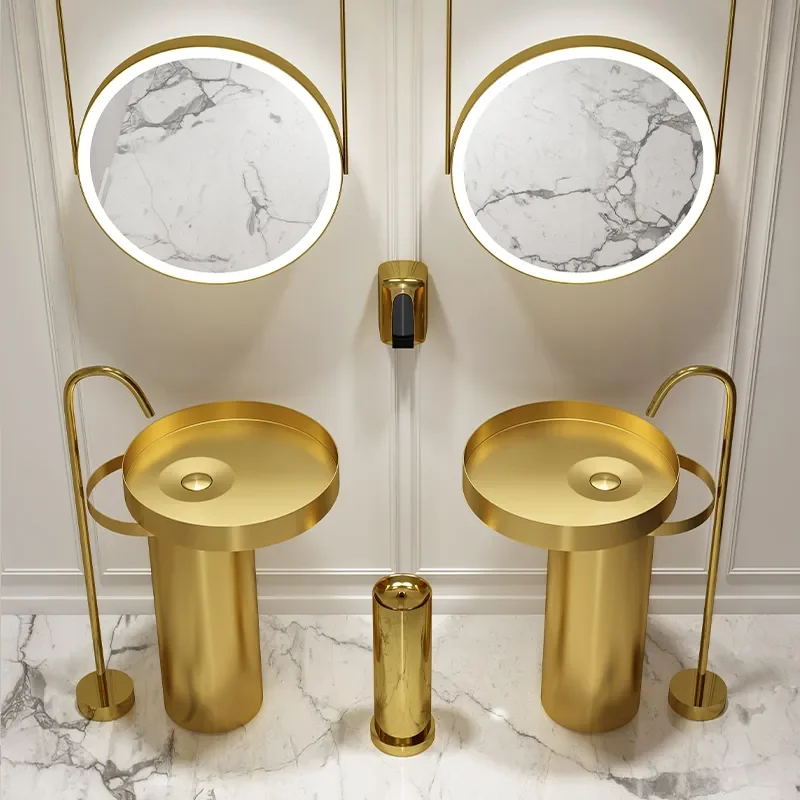 Trending Double Sided Round LED Mirror