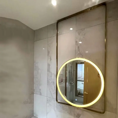 Mi-Mirror Nested Elegance Hanging LED Mirror photo review