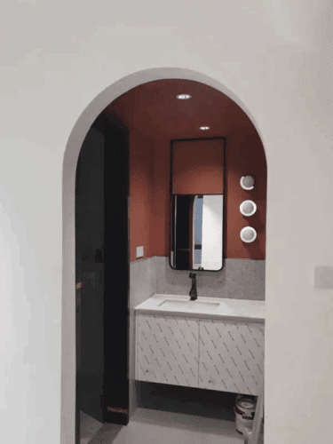 One Side Oasis Aesthetic Figure Mirror photo review