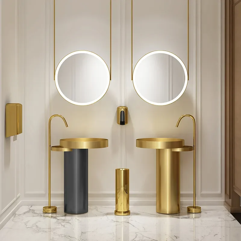 Elegant Round Single Side LED Mirror