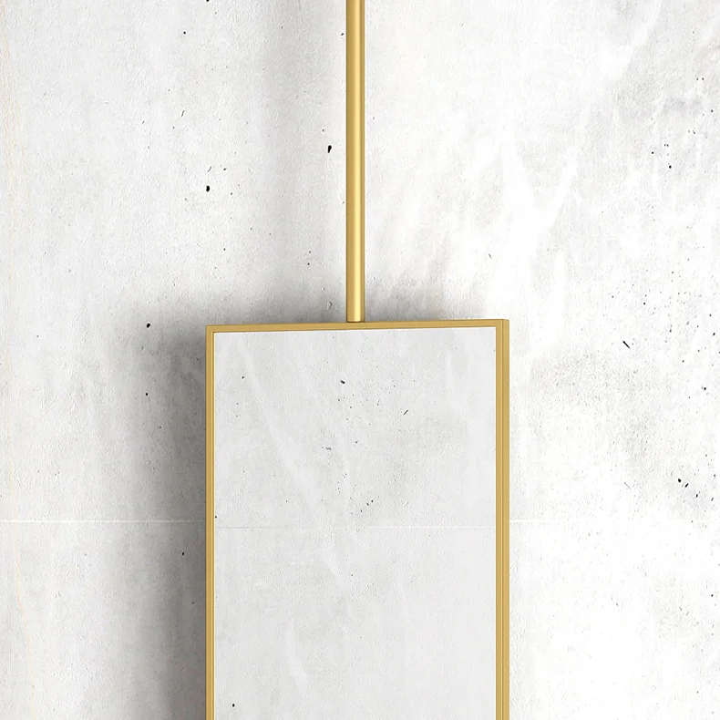 Large Hanging Rectangle Mirror