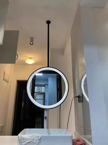 Mi-Mirror Double Sided LED Ring Hanging Mirror photo review