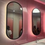 Glamorous Oval Shape Backlit Mirror photo review
