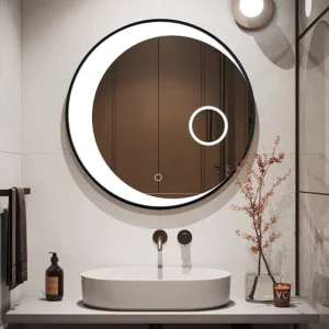 Moonlight With Magnifier LED Wall Mirror