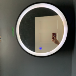 Mi-Mirror Round Sliding LED Mirror Cabinet photo review