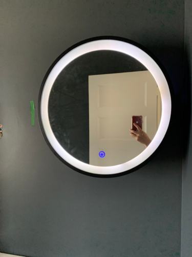 Mi-Mirror Round Sliding LED Mirror Cabinet photo review