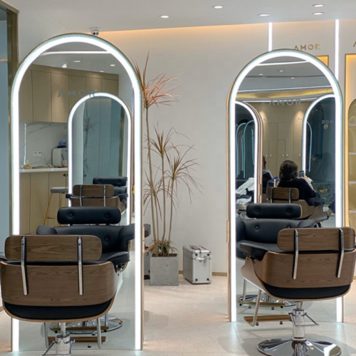 Mi-Mirror Elegant Double-Sided Arch Salon Mirror photo review