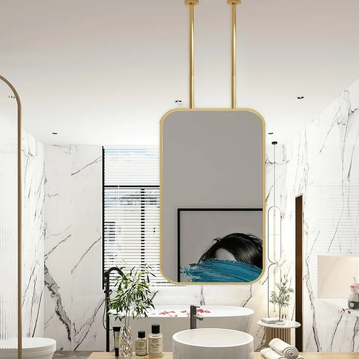 Modern Rectangle Design Bathroom Mirror