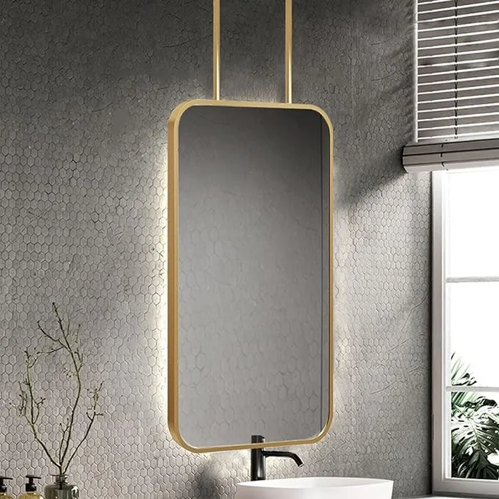 Luxury Rectangle Design Bathroom Mirror