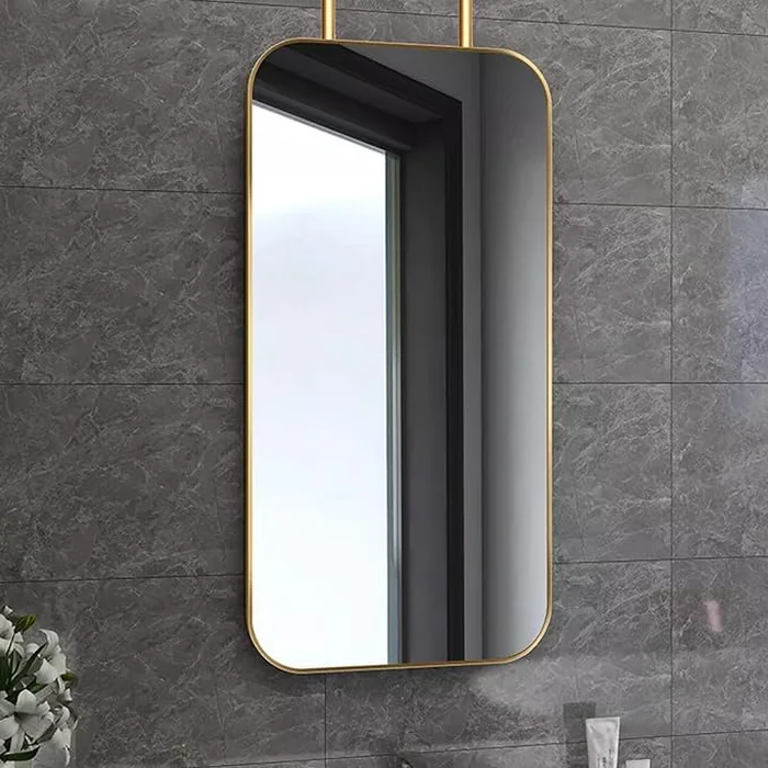 Chic Rectangle Design Bathroom Mirror