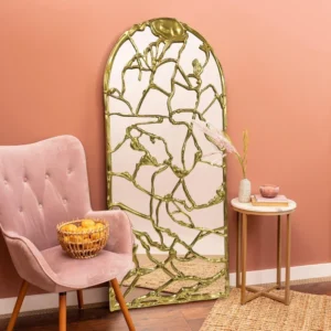 Decorative Gold Art Hospitality Mirror