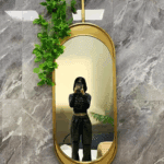 Jewelry LED Oval Hanging Mirror photo review