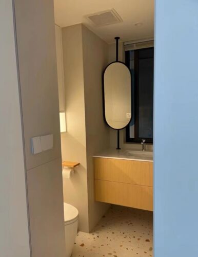 Mi-Mirror Double Sided Customized Hanging Oval Bathroom Mirror photo review