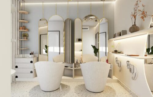 Trifold Front lit LED Bridal Showroom Mirror photo review