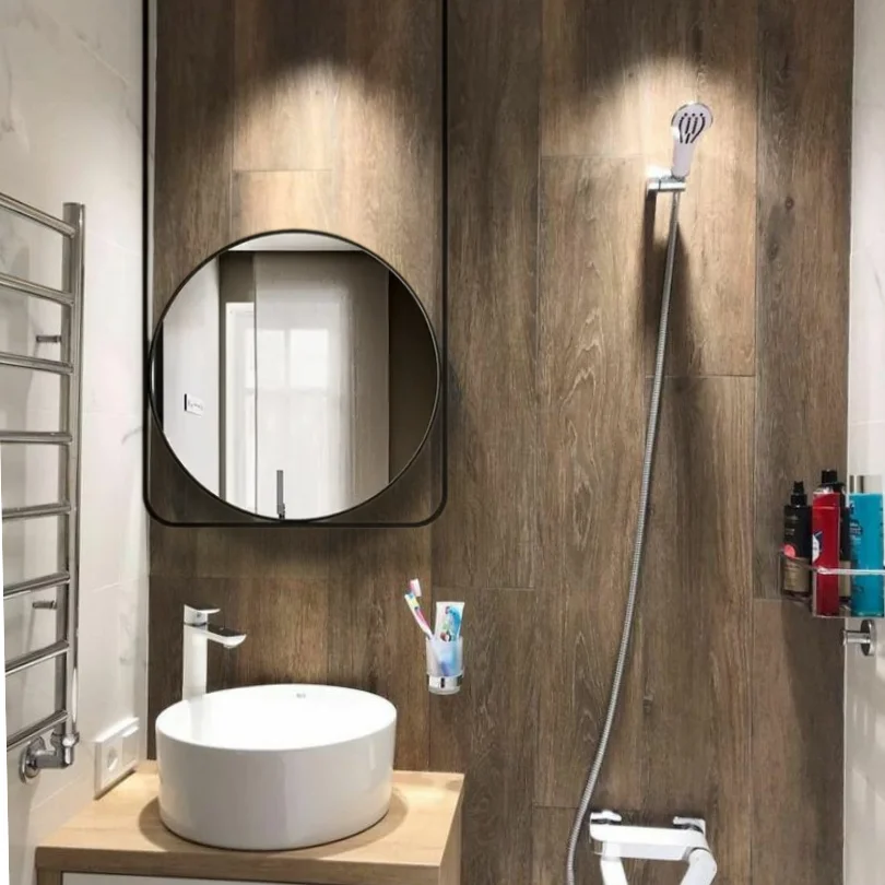 Classic Geometric Hanging Mirror