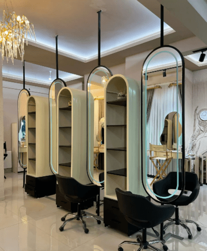 Hanging Oval Hair & Beauty Salon Mirror photo review