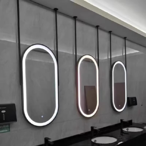 Mi-Mirror Hanging Arms LED Oval Hair & Beauty Salon Mirror photo review