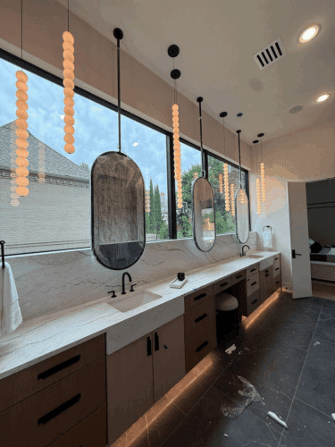Designed Chrome Frame Oval Hanging Mirror photo review