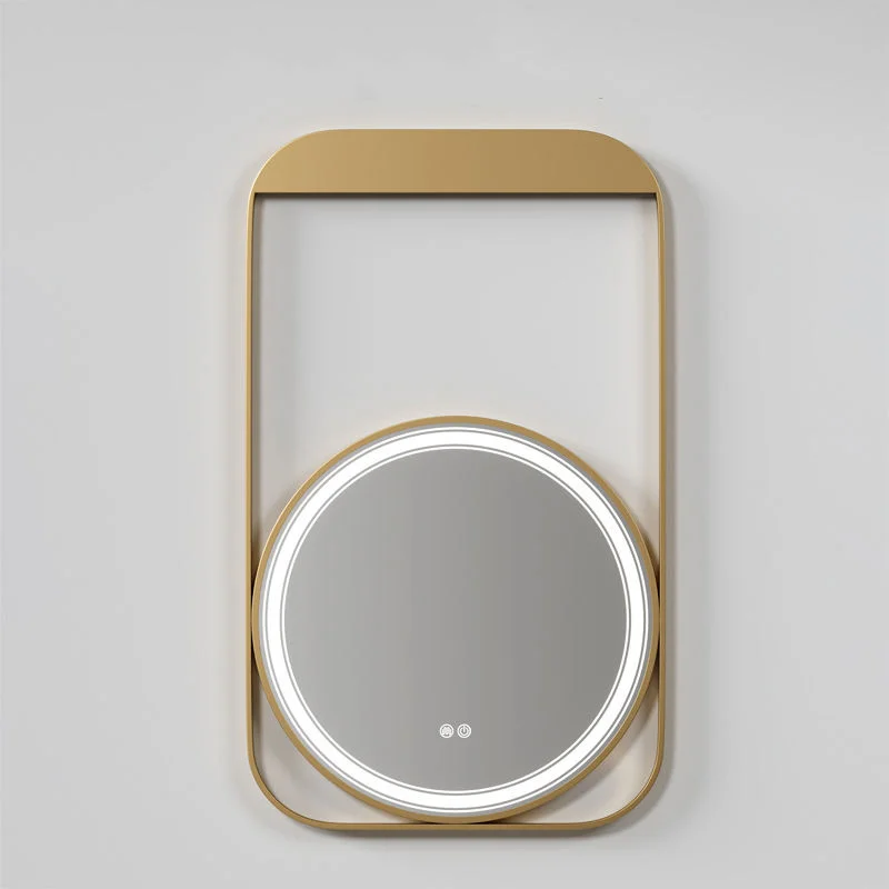 Elegant Nested Design Arms Hanging LED Mirror