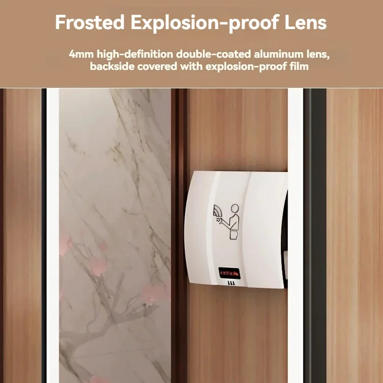 Classic Double Sided LED Rectangle Hanging Mirror