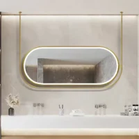 Best Horizontal Sunshine Hanging LED Mirror